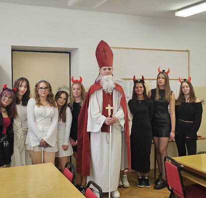 Mikuláš na našej škole