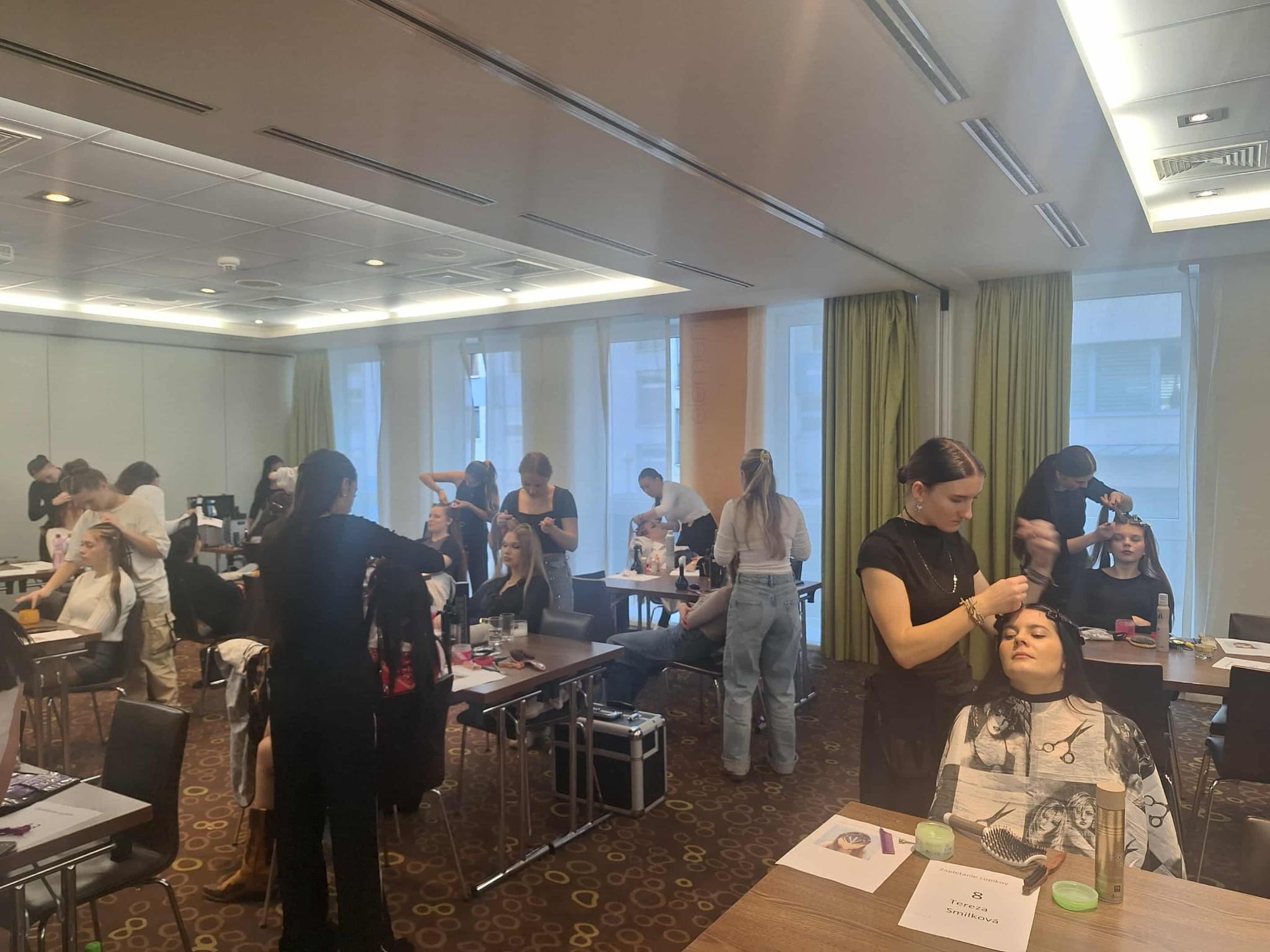  Kaderníčky na súťaži „Majstrovstvá Slovenska Body art“