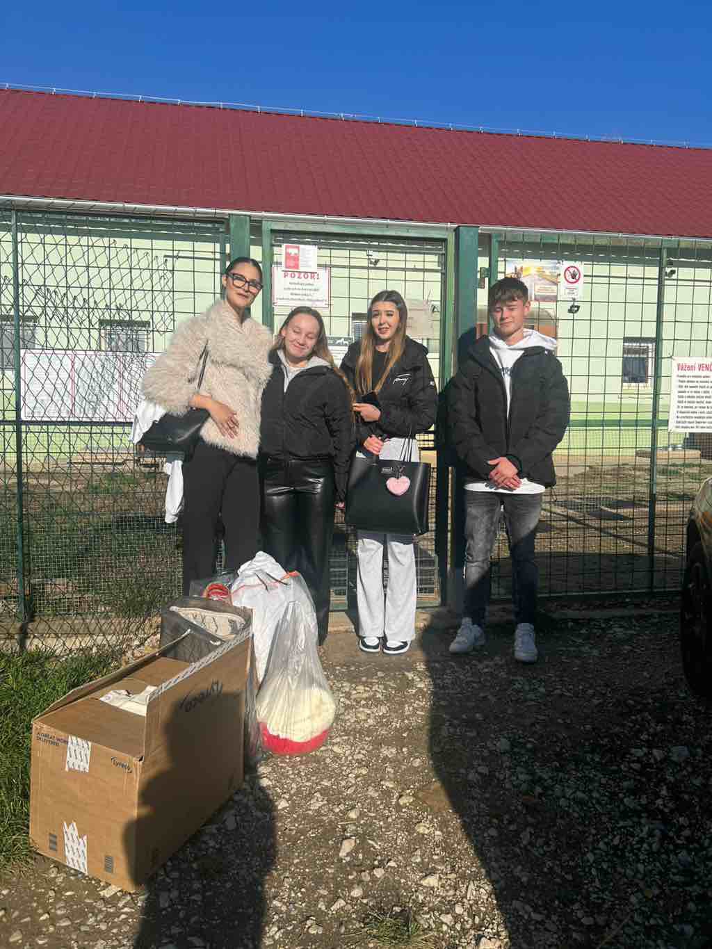 Podpora a pomoc pre útulok