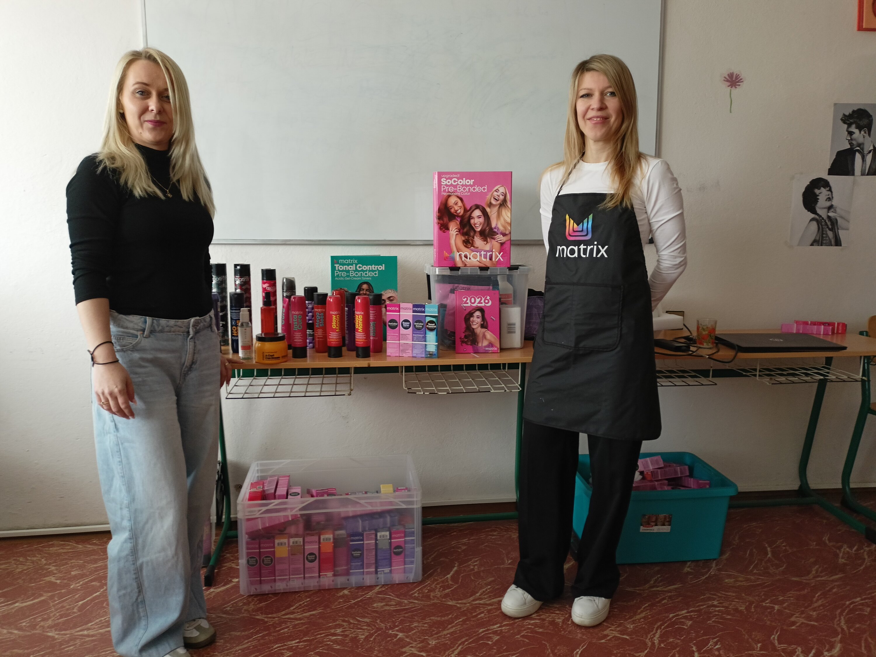 Produktové školenie americkej vlasovej kozmetiky MATRIX